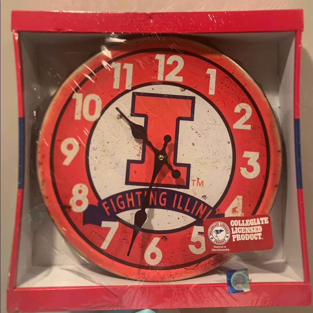 Illinois Bottlecap Clock
